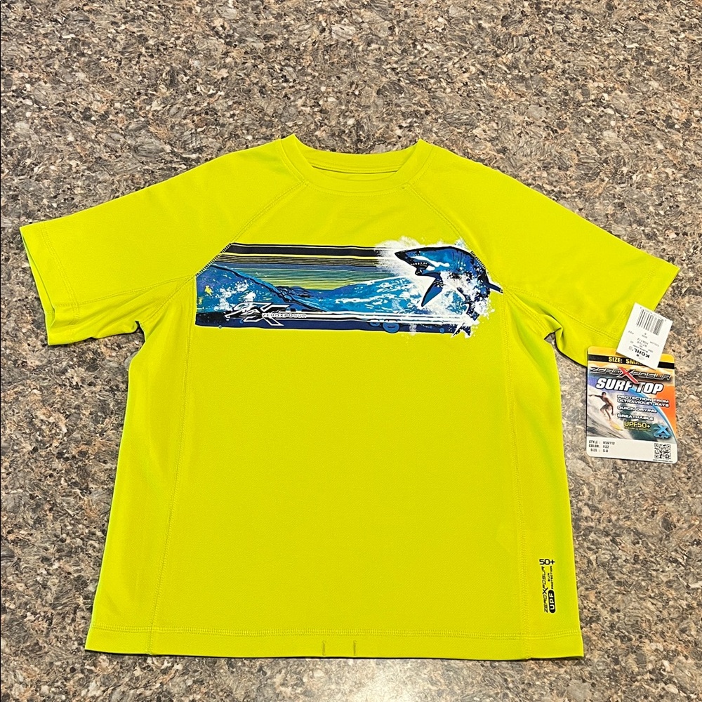 NWT ZeroXPosur Youth SPF 50+ Sun Protection Shirt